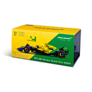 F1 Miniatura McLaren MCL38 Senna GP de Mônaco 2024 - 1:43