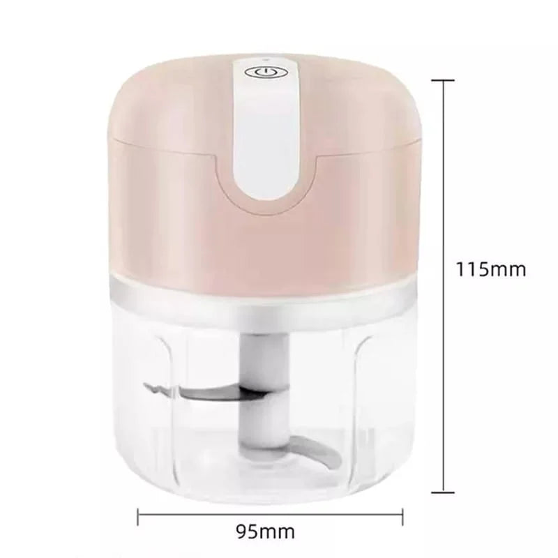 Mini Processador de Alimentos Portátil USB 250ml