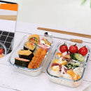 Marmita de Vidro Retangular com Tampa Hermética – Resistente ao Calor