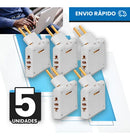 Kit 5 Adaptadores Dobráveis Benjamin T