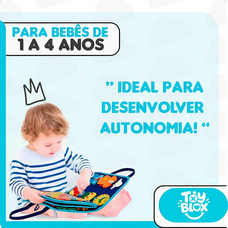 Maleta Montessori Sensorial Educativa Brinquedo Infantil