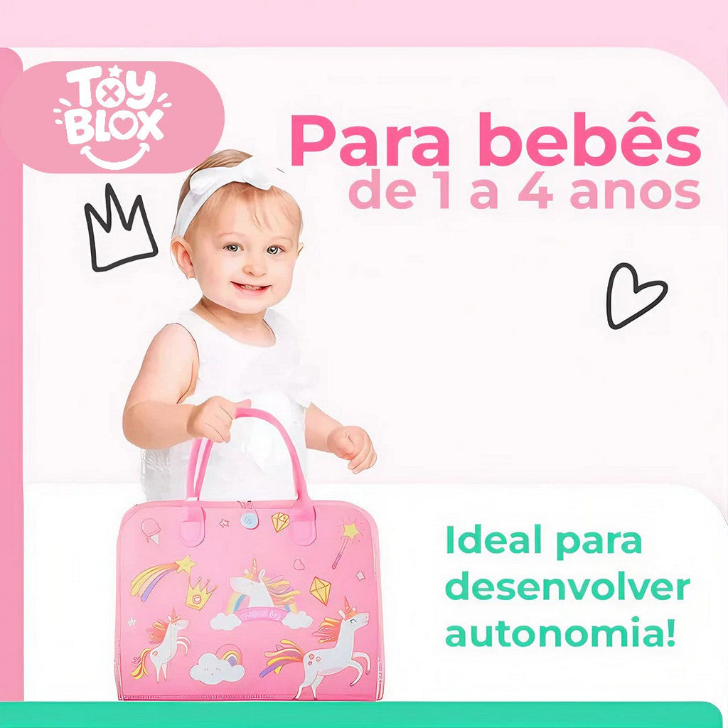 Maleta Montessori Sensorial Educativa Brinquedo Infantil