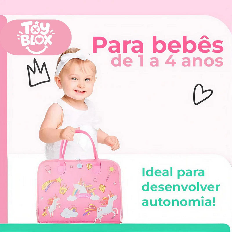 Maleta Montessori Sensorial Educativa Brinquedo Infantil