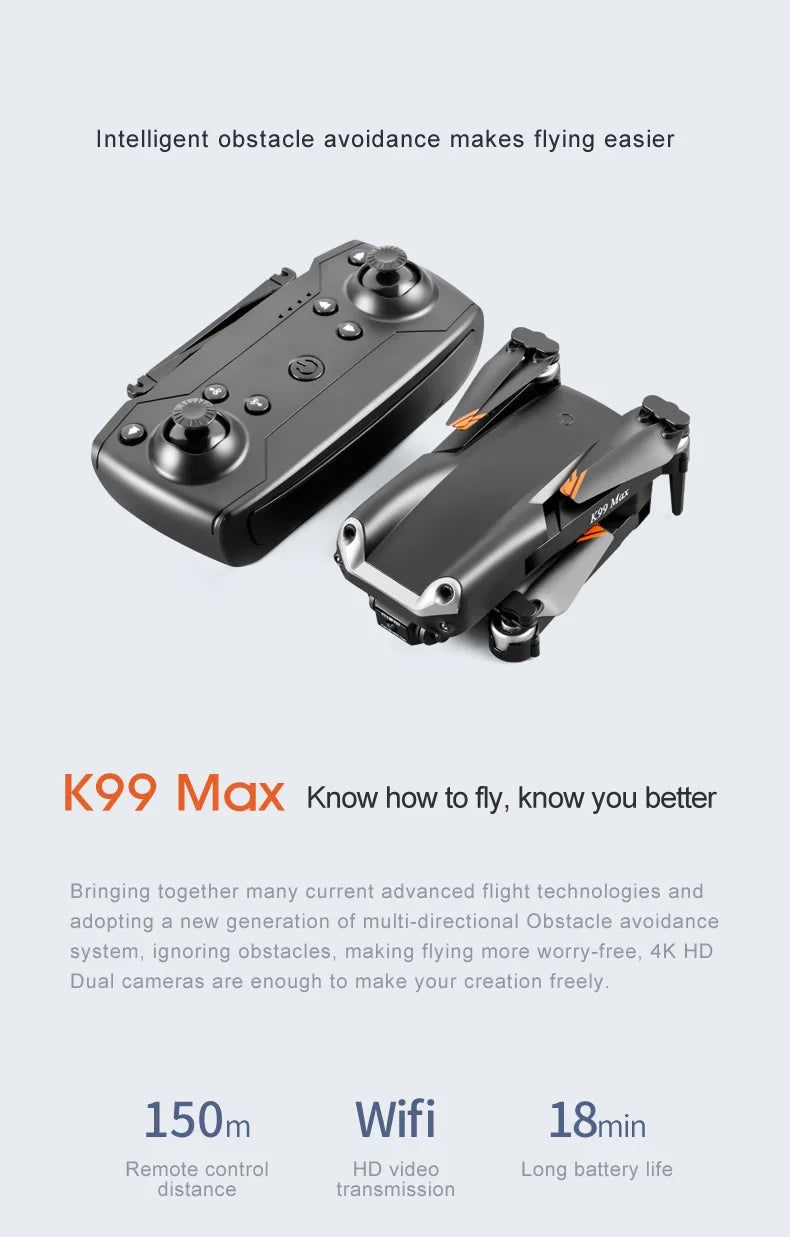Drone K99 MAX Z608 4K HD
