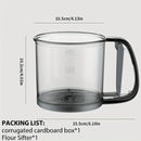 Peneira de Farinha Manual Semiautomática –  Ideal para Tapioca, Açúcar e Confeitaria.