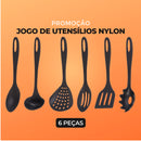 Jogo de Utensílios de Nylon 6 Peças