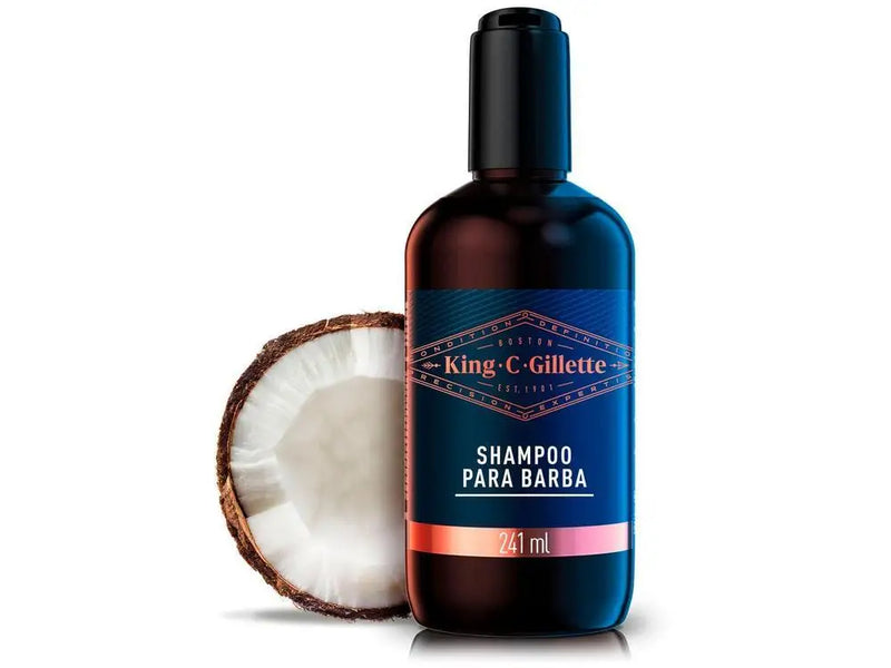 Shampoo para Barba King C. Gillette 241ml