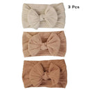 Kit com 3 Faixas de Cabelo para Bebê – Estilo e Conforto