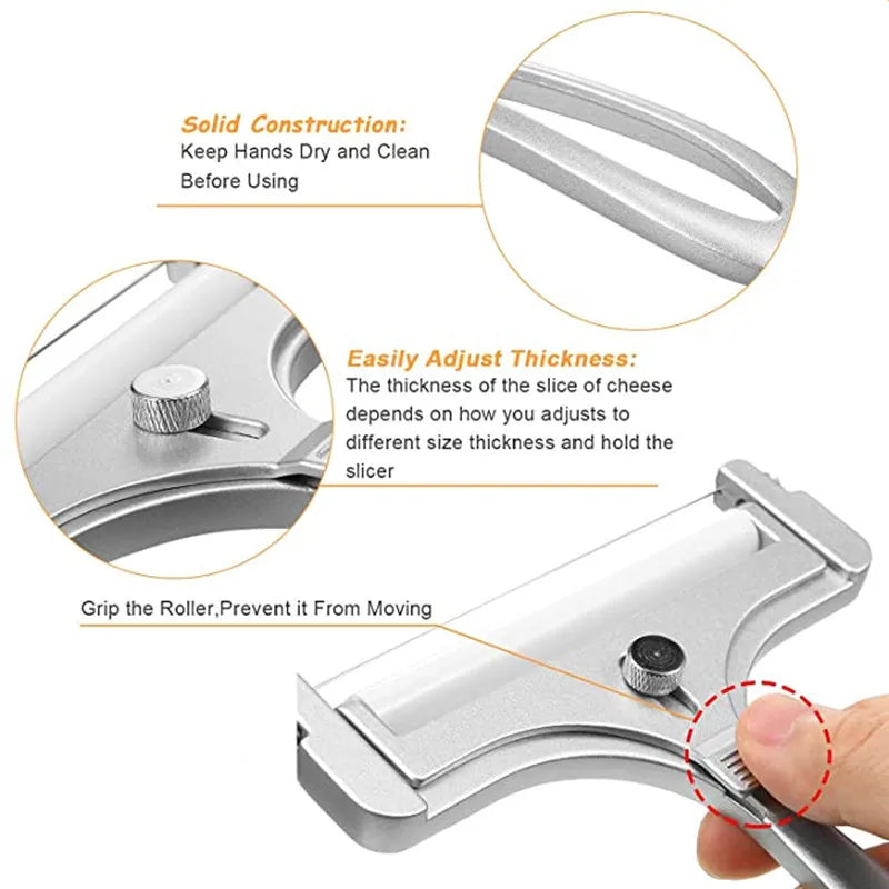 Fatiador de Queijo com ajuste de Espessura