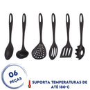 Jogo de Utensílios de Nylon 6 Peças