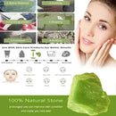 Massageador Facial de Jade Natural + Gua Sha