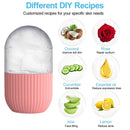 Ice Roller Facial Reutilizável – Massagem, Contração dos Poros e Alívio Imediato