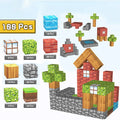 Kit 100 Peças Blocos Magnéticos Educativos – STEM Montessori para Crianças