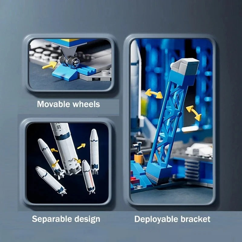 Blocos de Montar Big Space Ship!