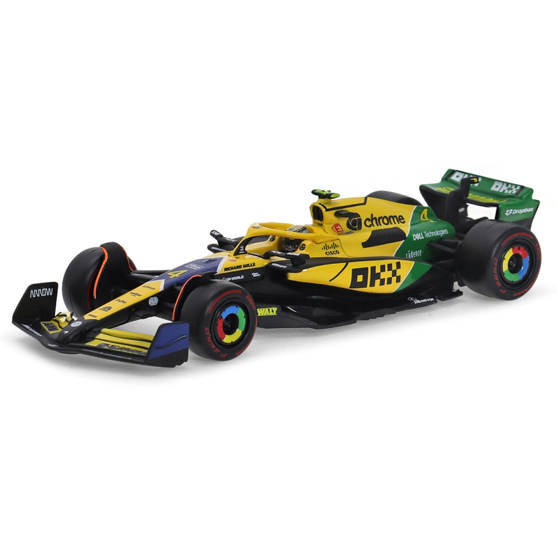 F1 Miniatura McLaren MCL38 Senna GP de Mônaco 2024 - 1:43