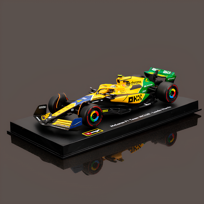 F1 Miniatura McLaren MCL38 Senna GP de Mônaco 2024 - 1:43